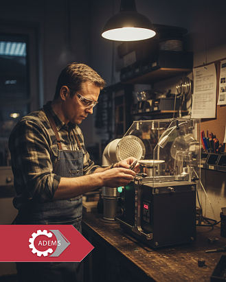 АДЭМС Фул Драйв (ADEMS Full Drive): профессиональный станок для заточки парикмахерского инструмента